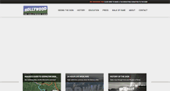 Desktop Screenshot of hollywoodsign.org